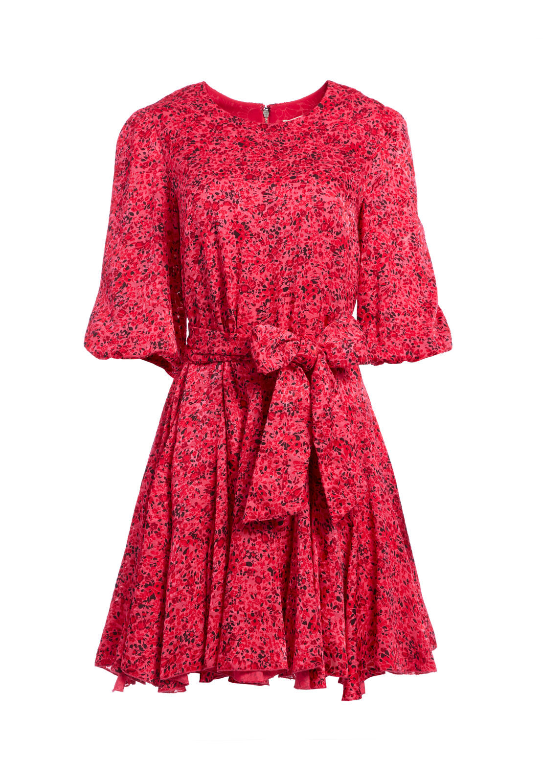 MINA PUFF SLEEVE MINI DRESS-ALICE + OLIVIA