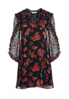 JULIUS RUFFLE SLEEVE MINI DRESS-WHIMSY PAISLEY-ALICE + OLIVIA