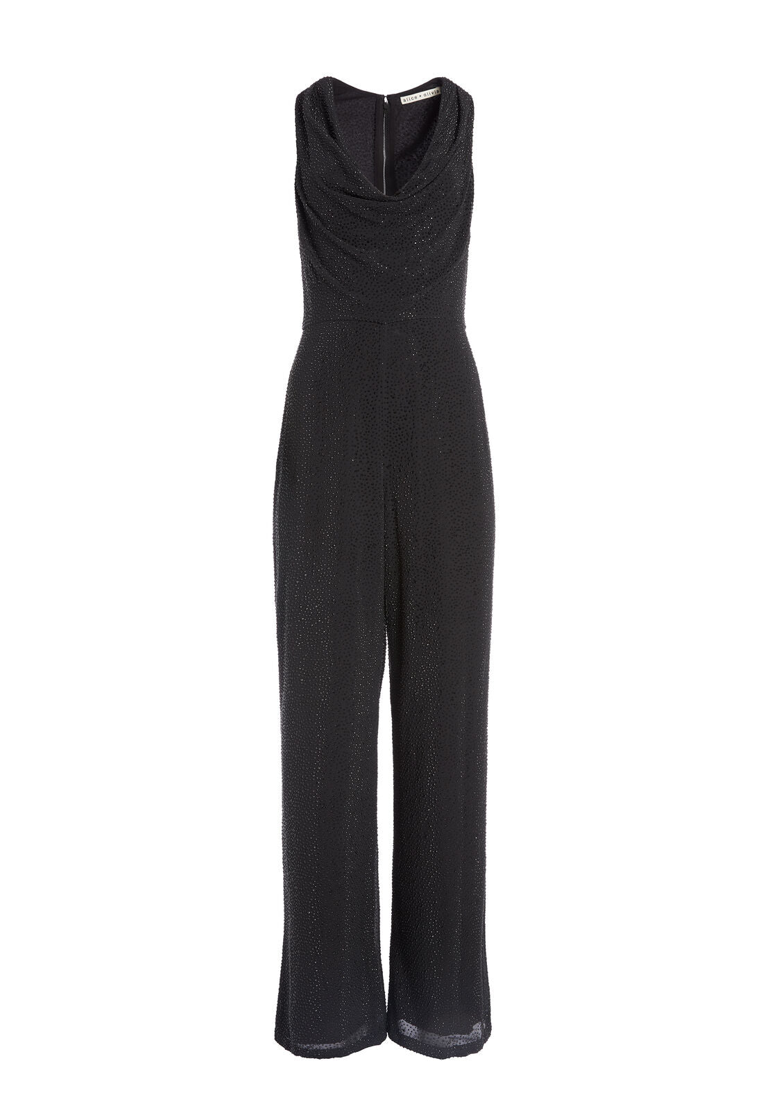 SALEM CRYSTAL HALTER JUMPSUIT