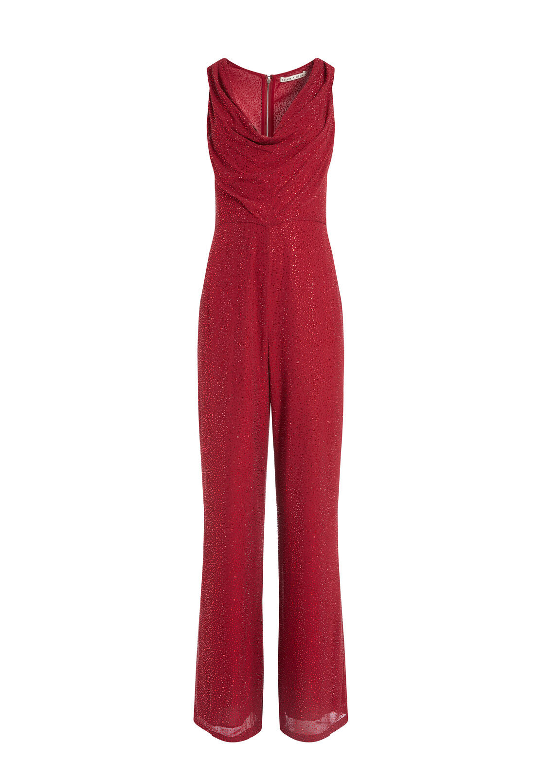 SALEM CRYSTAL HALTER JUMPSUIT-ALICE + OLIVIA