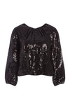 AVILA SEQUIN CREW NECK TOP-ALICE + OLIVIA