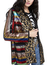 KYLIE SEQUIN ANIMAL PRINT JACKET-BLACK/MULTI-ALICE + OLIVIA