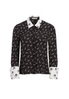 WILLA FEMINIST PLACKET TOP-ALICE + OLIVIA