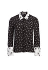 WILLA FEMINIST PLACKET TOP-ALICE + OLIVIA