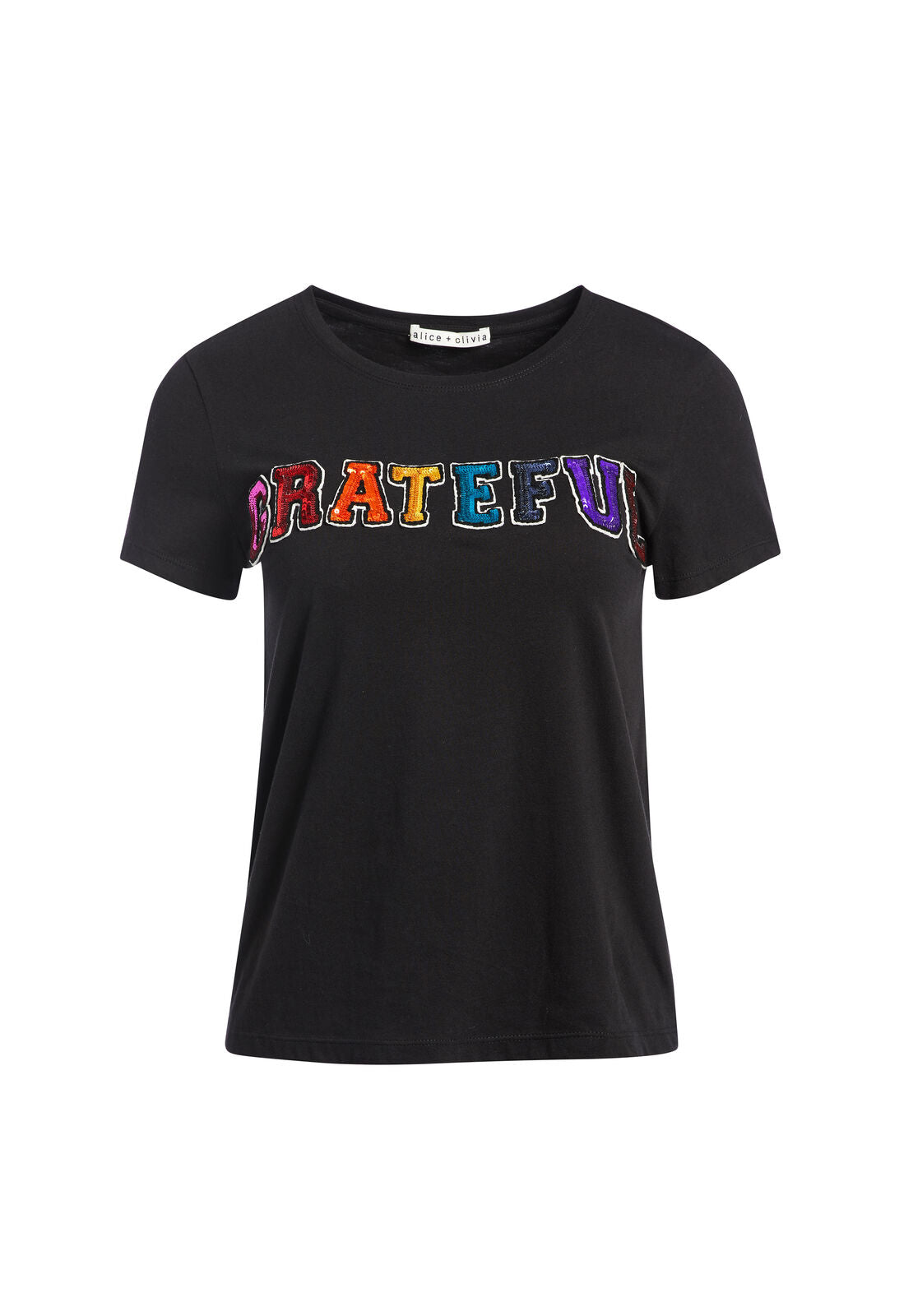 RYLYN SEQUIN CREW NECK TOP