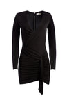 KYRA V-NECK  MINI DRESS-ALICE + OLIVIA