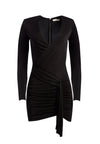 KYRA V-NECK  MINI DRESS-ALICE + OLIVIA