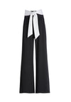 MERNA HIGH WAISTED WIDE LEG PANT-BLACK/WHITE-ALICE + OLIVIA