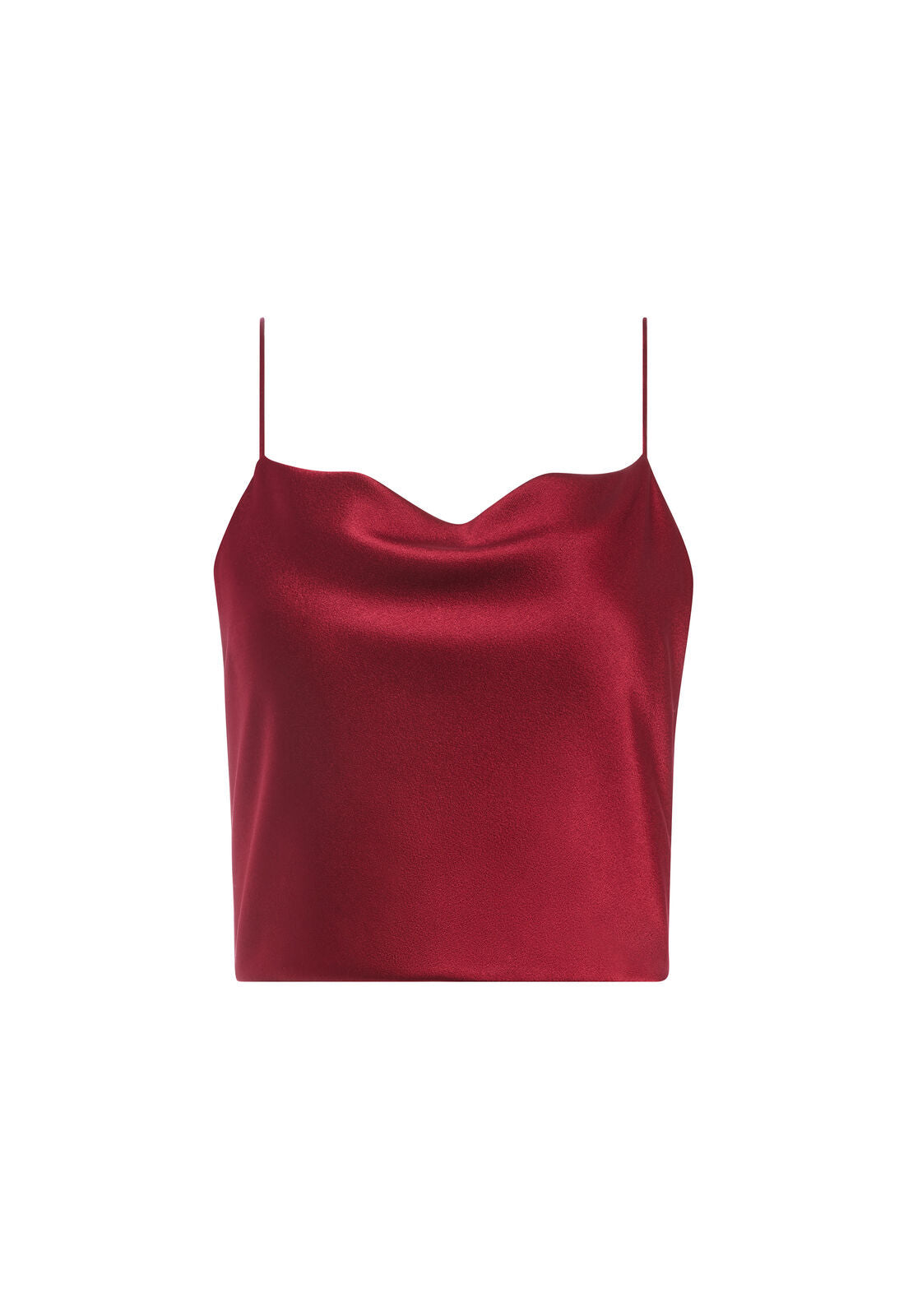 GAB COWL NECK CROP TOP-ALICE + OLIVIA