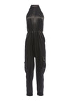 DEDE HIGH NECK CARGO JUMPSUIT-Black-ALICE + OLIVIA