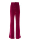 LORINDA SUPER HIGH WAISTED PANT-MERLOT-ALICE + OLIVIA