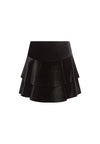 PALOMA RUFFLE MINI SKIRT-Black-ALICE + OLIVIA