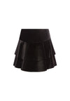 PALOMA RUFFLE MINI SKIRT-Black-ALICE + OLIVIA