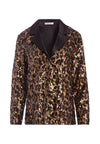 KEIR SEQUIN LEOPARD PAJAMA TOP-LEOPARD-ALICE + OLIVIA