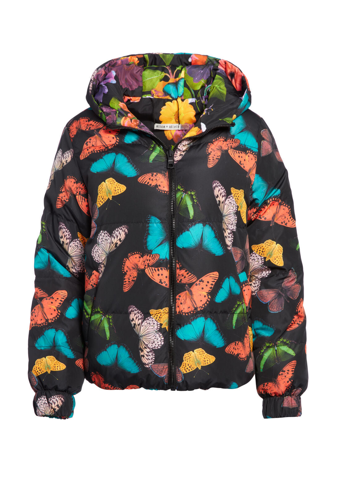 DURHAM REVERSIBLE BUTTERFLY PUFFER-ALICE + OLIVIA