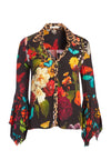 RANDA TRUMPET SLEEVE BUTTON DOWN-ALICE + OLIVIA