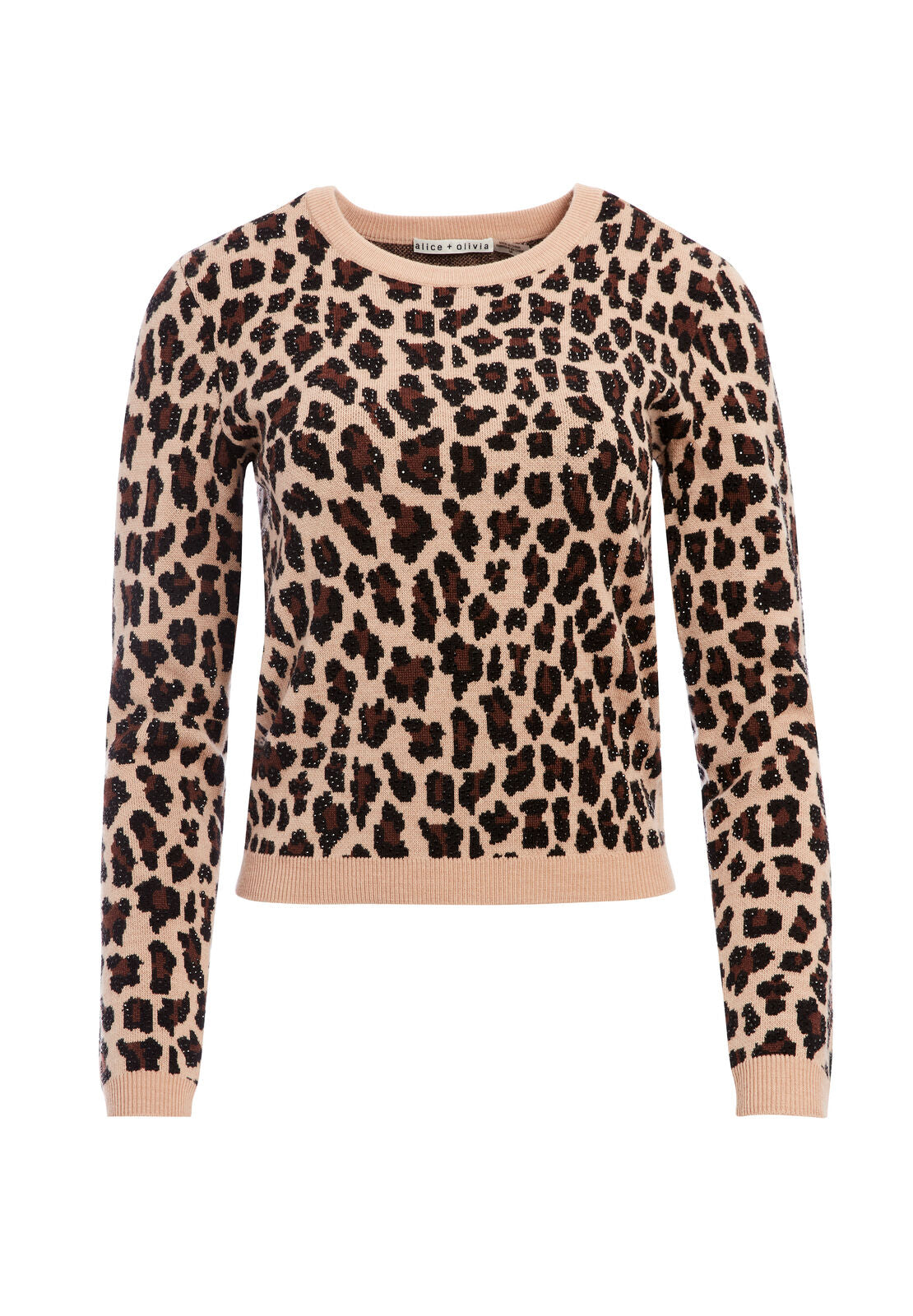 CONNIE CRYSTAL ZEBRA PULLOVER-ALICE + OLIVIA