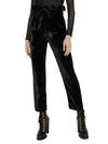 FARREL VELVET PAPER BAG PANT-Black-ALICE + OLIVIA