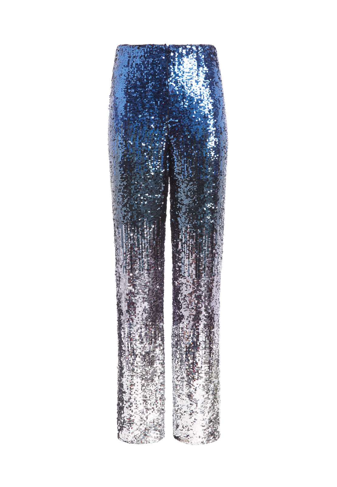 ELBA OMBRE SEQUIN WIDE LEG PANT-AZURE/MULTI-ALICE + OLIVIA