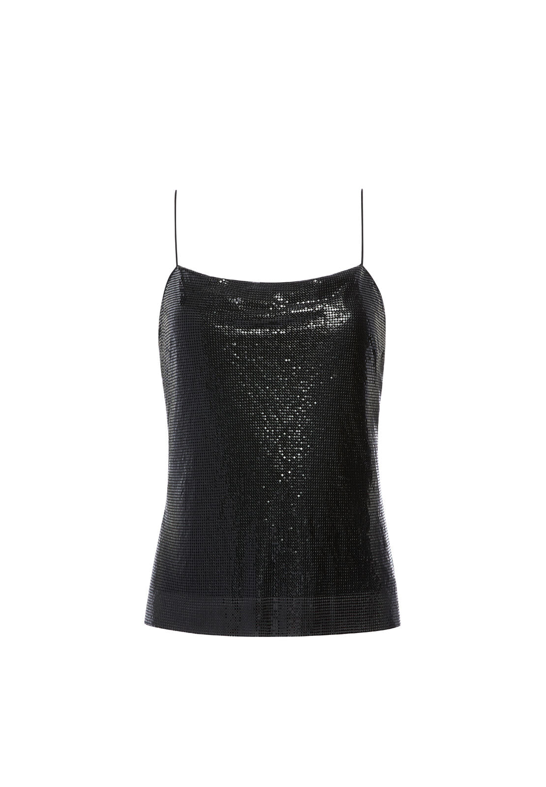 HARMON CHAINMAIL DRPY SLIP TNK-ALICE + OLIVIA