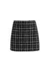 ELANA SHIMMER LEOPARD MINI SKIRT-ALICE + OLIVIA
