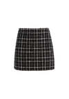 ELANA SHIMMER LEOPARD MINI SKIRT-ALICE + OLIVIA