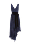 AIDEN ASYMMETRICAL MIDI DRESS-PETITE DREAM AZURE-ALICE + OLIVIA
