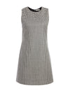 COLEY CREW NECK ALINE DRESS-BLACK/WHITE-ALICE + OLIVIA