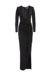 KYRA DEEP V DRAPEY MAXI DRESS-ALICE + OLIVIA