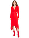TEMIKA CUT OUT MIDI DRESS-PAPRIKA-ALICE + OLIVIA