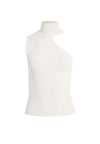 KIKI CUT OUT TURTLENECK TANK-Black-ALICE + OLIVIA