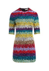 INKA SEQUIN MOCK NECK MINI DRESS-ALICE + OLIVIA
