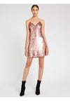 CONTESSA SEQUIN MINI DRESS-IRIDESCENT PINK-ALICE + OLIVIA