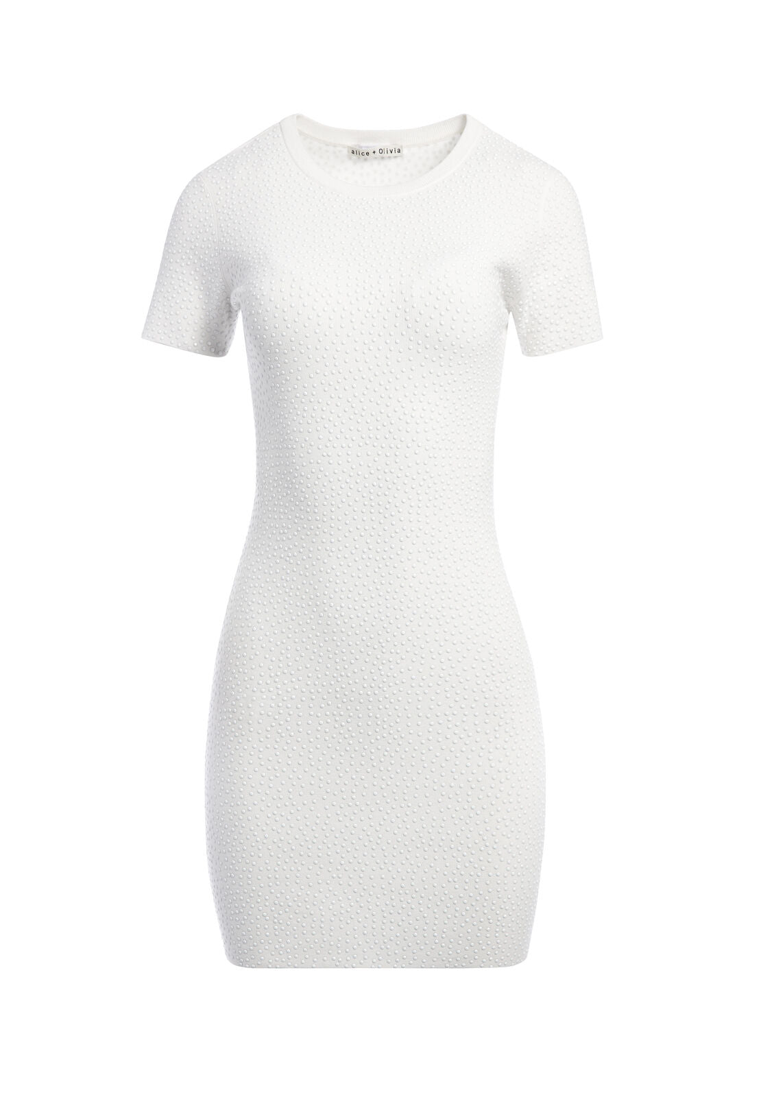 JESS CRYSTAL SWEATER DRESS-ALICE + OLIVIA