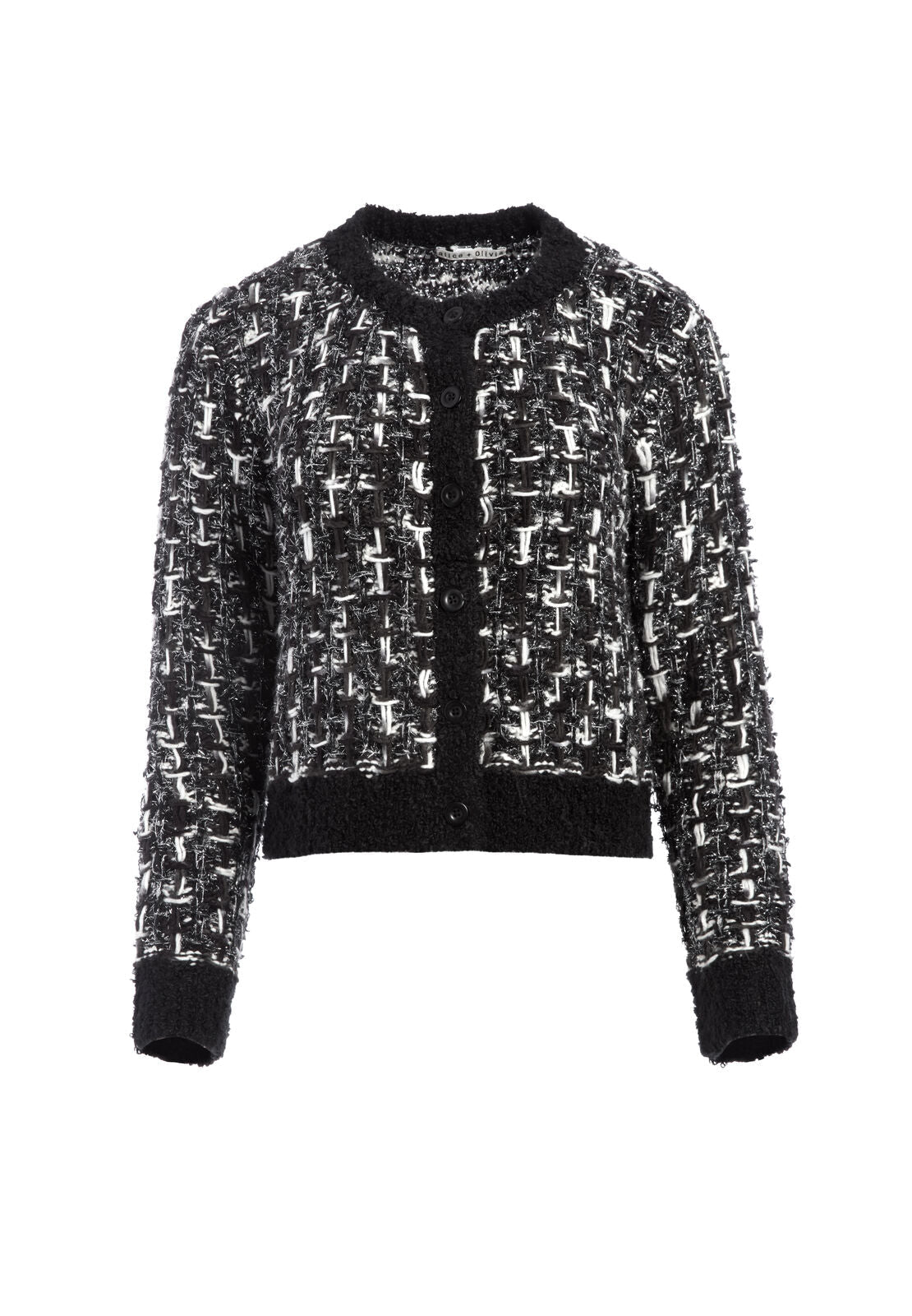 DEVONA CREWNK RLXD LS CARDIGAN
