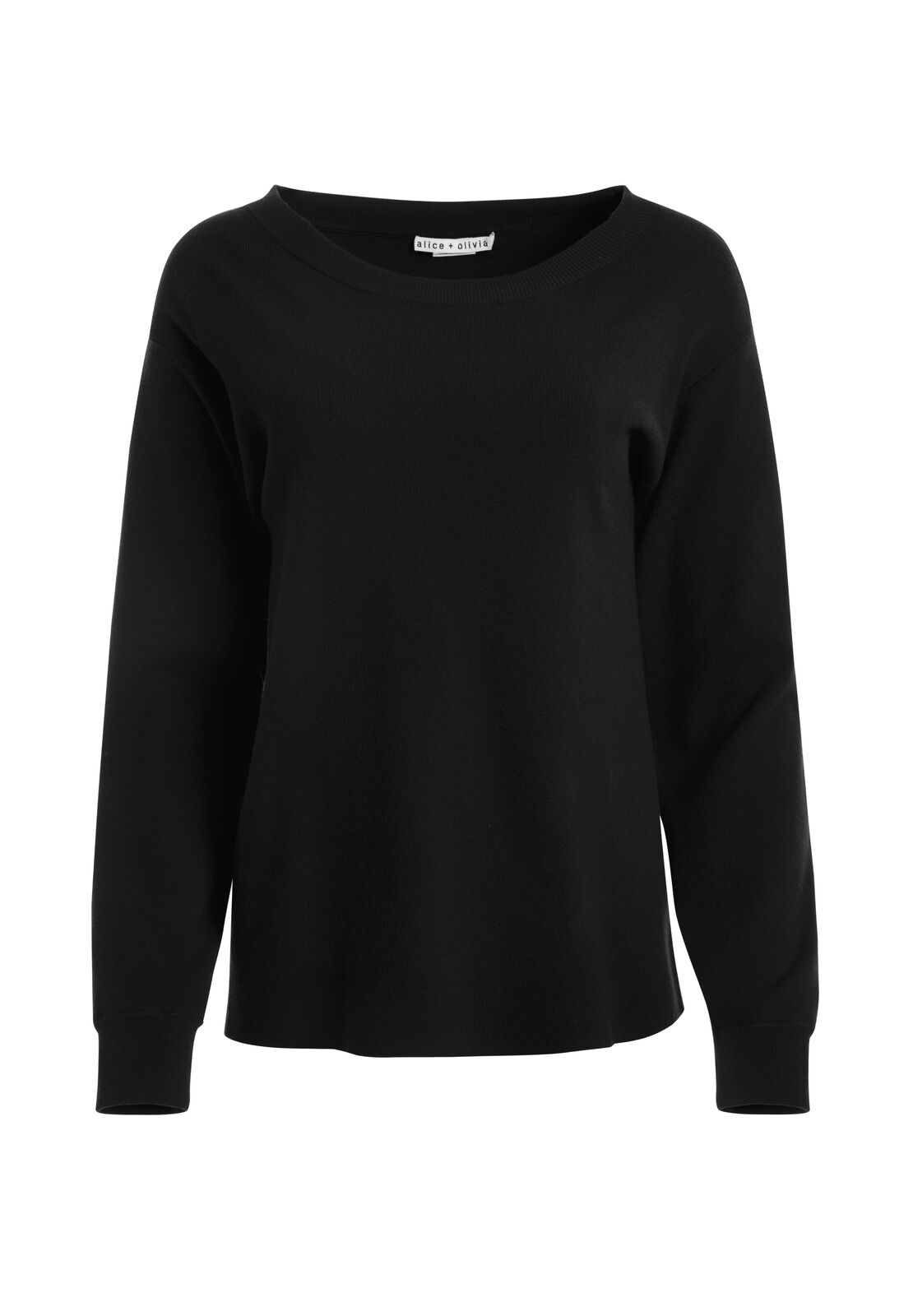 RUELA SPLIT BACK SWEATER-ALICE + OLIVIA