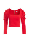 RACH PUFF SLEEVE TOP-ALICE + OLIVIA