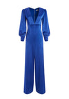 LISA STRONG SHOULDER JUMPSUIT-ULTRAMARINE-ALICE + OLIVIA