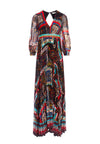 CHENEY SLIT SLEEVE MAXI DRESS-ROYALTY PAISLEY-ALICE + OLIVIA