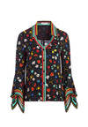 RANDA TRUMPET SLEEVE BUTTON DOWN-ALICE + OLIVIA
