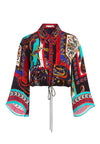 LARKEN BUTTON DOWN BLOUSE-ROYALTY PAISLEY-ALICE + OLIVIA