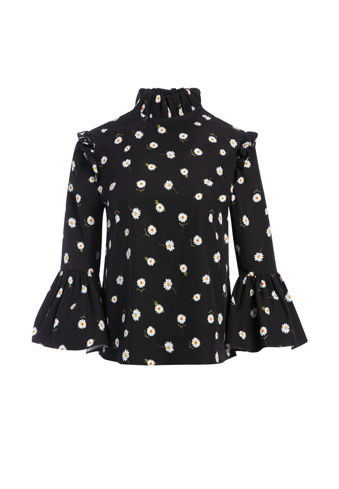 HENRIETTA RUFFLED BLOUSE-ALICE + OLIVIA