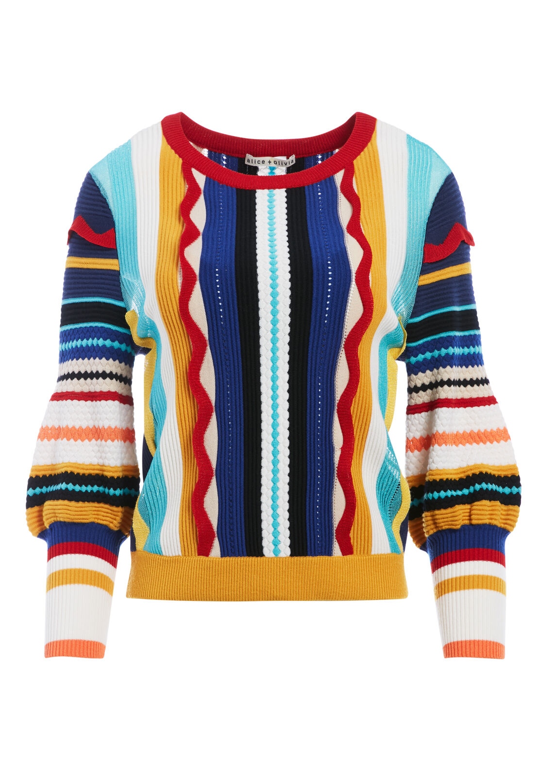 ZELMA BISHOP SLEEVE PULLOVER