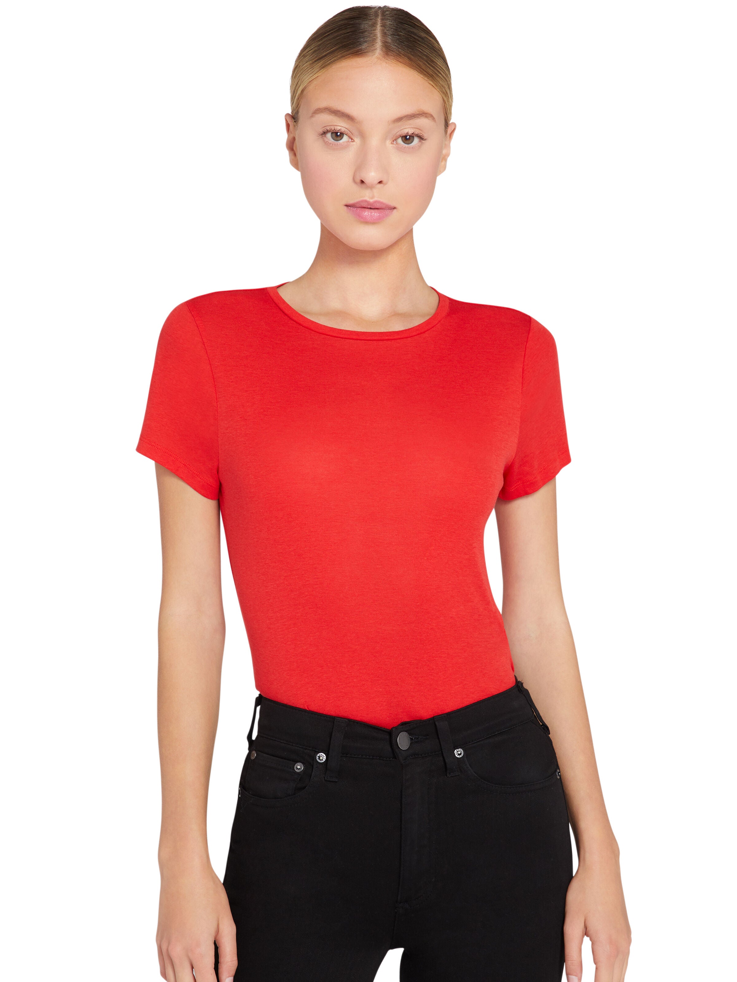 CINDY CROPPED TEE-ALICE + OLIVIA
