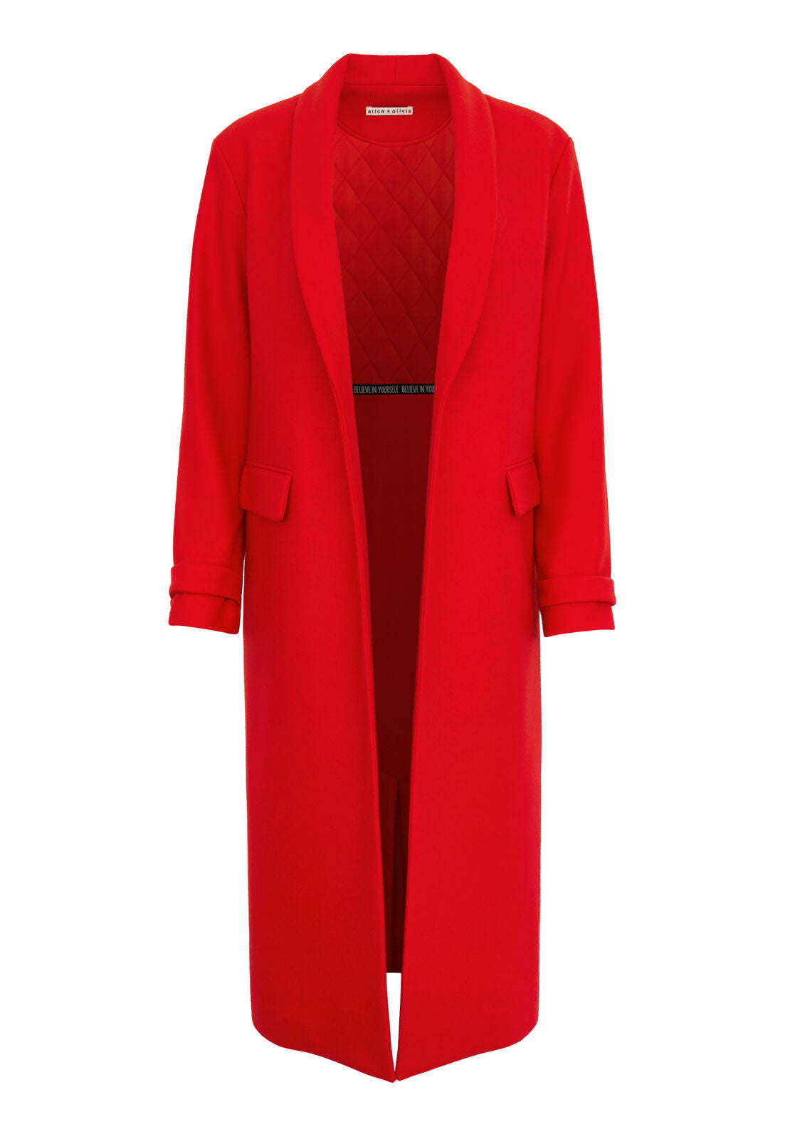 ANGELA LONG COAT-PAPRIKA-ALICE + OLIVIA