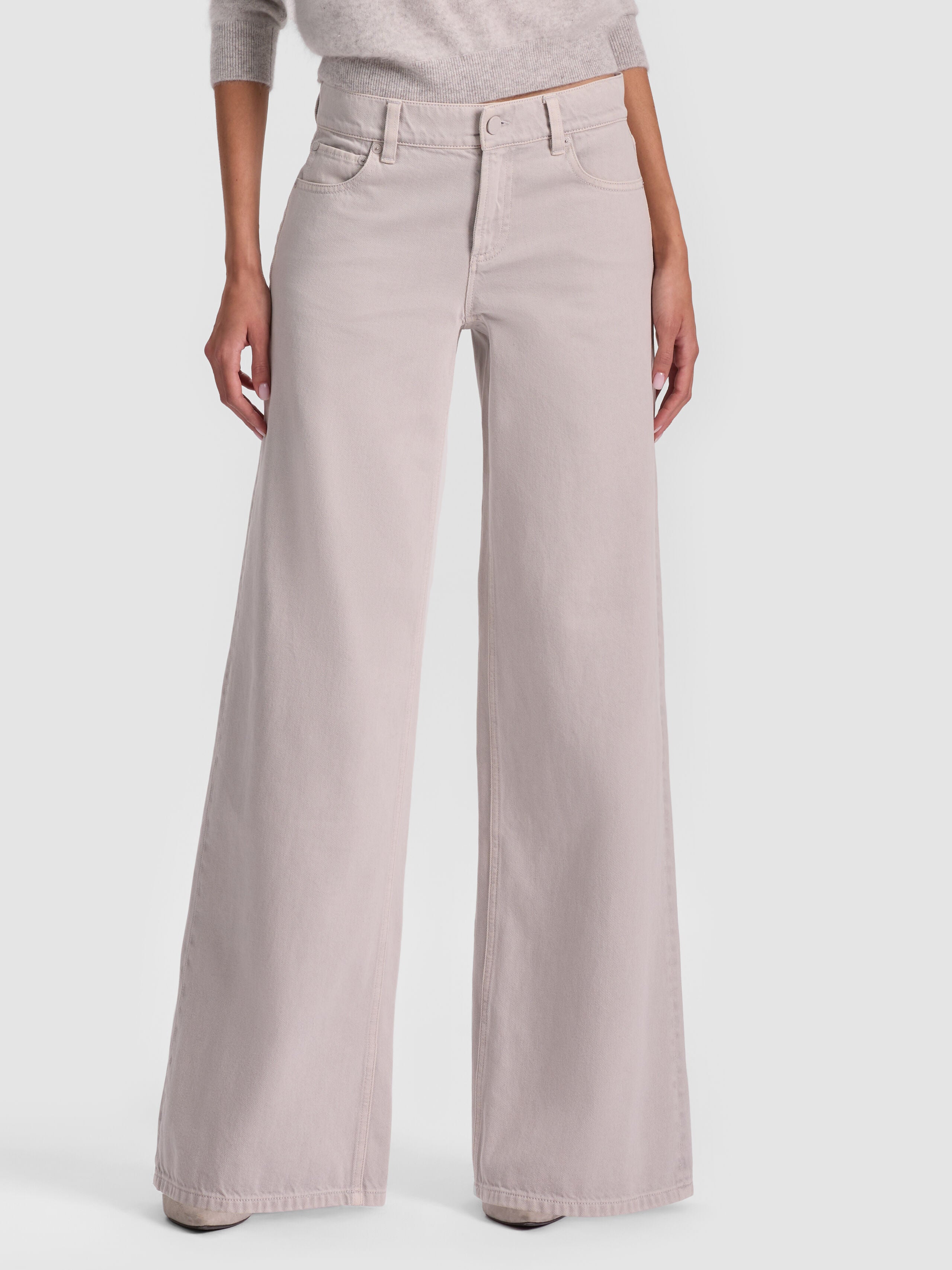 AMAZING JEAN-OFF WHITE-ALICE + OLIVIA