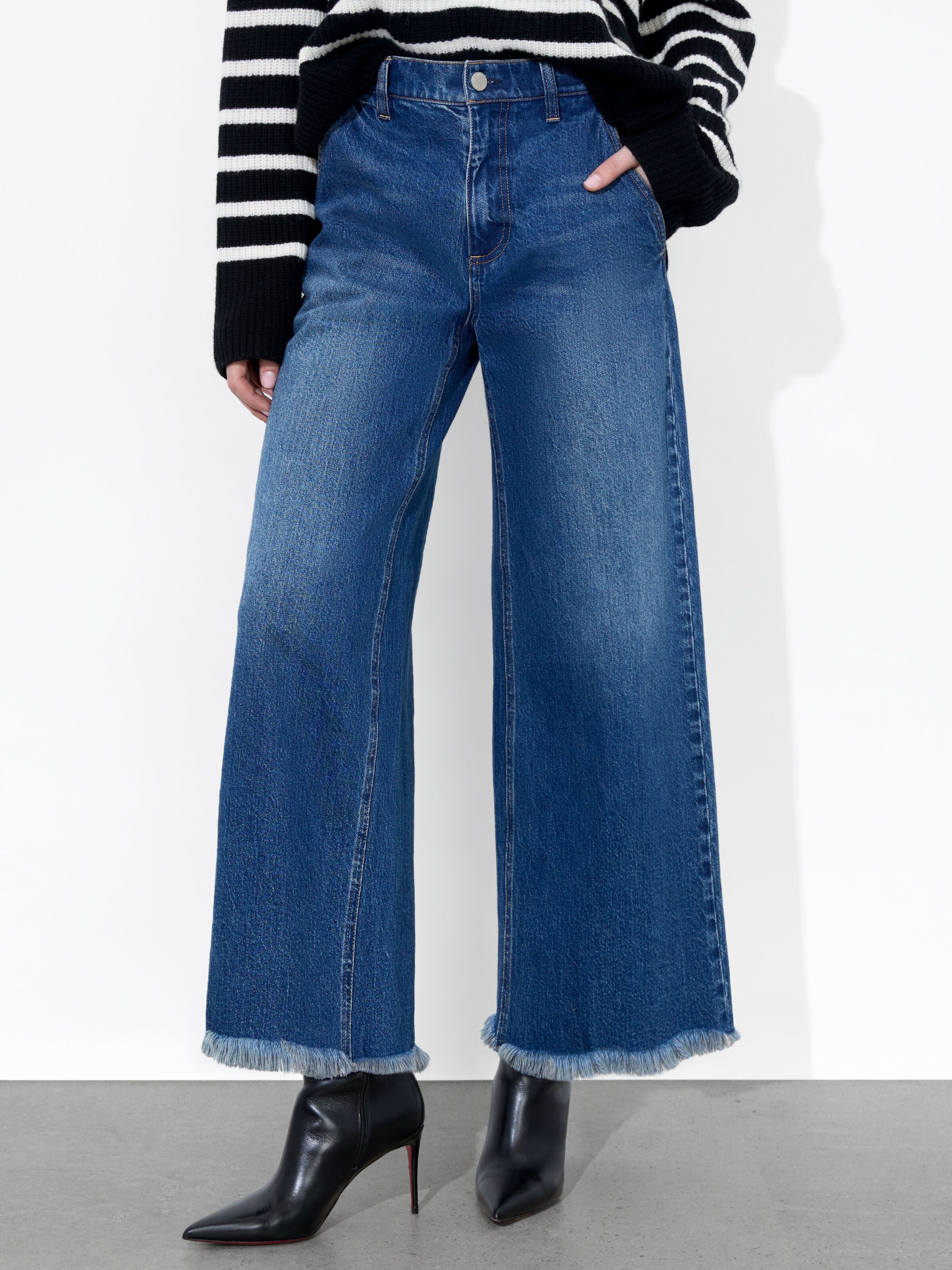 EMORY CROPPED JEAN-LOLA BLUE-ALICE + OLIVIA