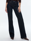 BODIE LOW RISE JEAN-DARK RINSE-ALICE + OLIVIA
