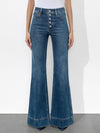 MISSA EXPOSED BUTTON JEAN-LOLA BLUE-ALICE + OLIVIA