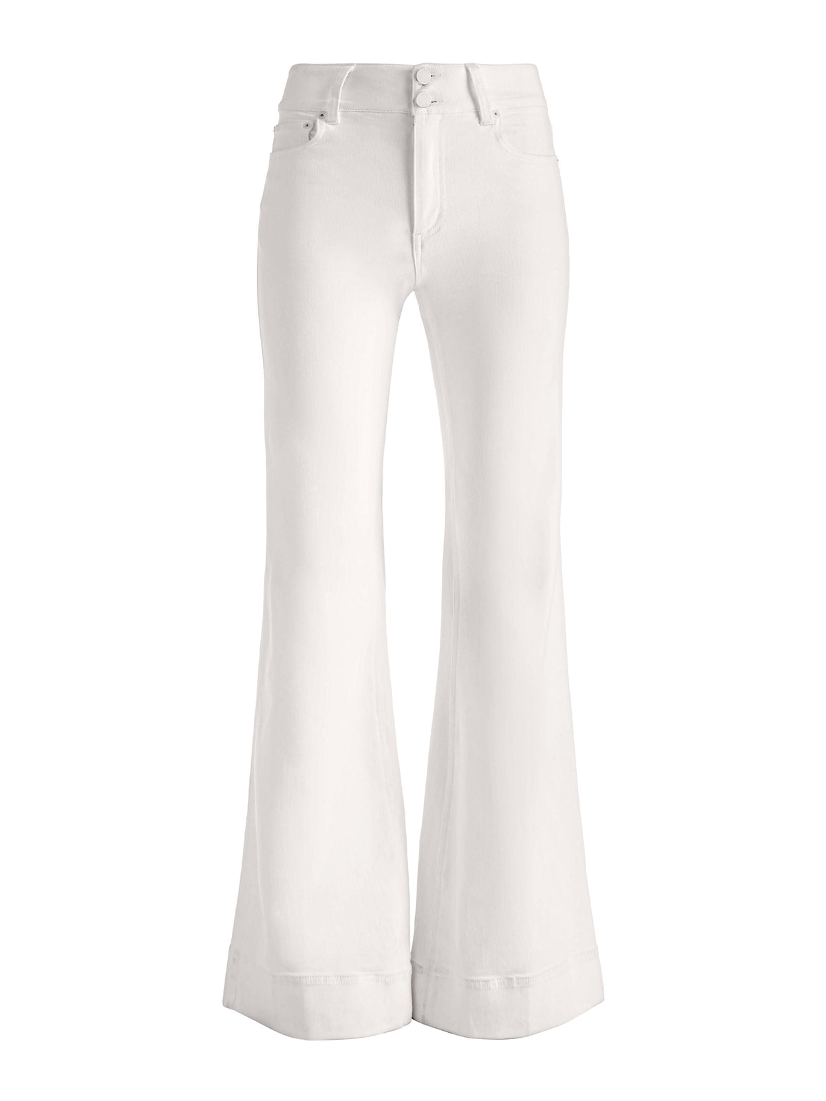 PERFECT WIDE LEG JEAN-White-ALICE + OLIVIA